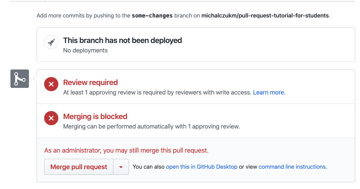 PR with constraints
